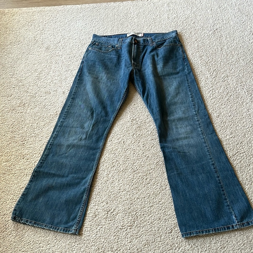 Levi’s men’s boot cut jeans.